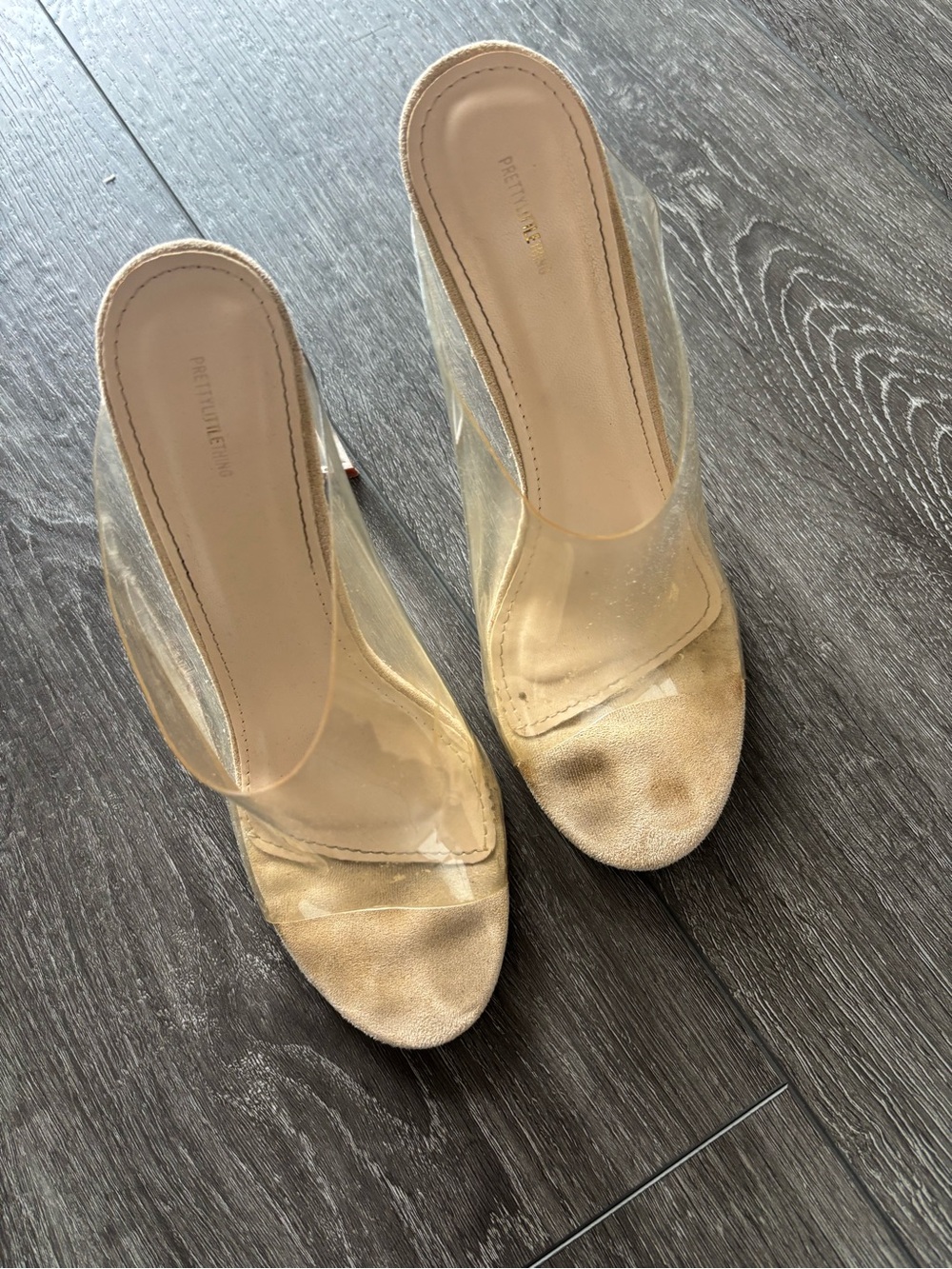 Worn heels